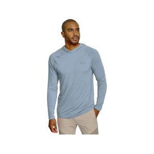 ORVIS Men's Dricast Hoodie Blue Mist Large