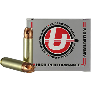 Underwood 50 Beowulf Ammo 420 Grain Lehigh Xtreme Penetrator Fluted Lead Free Box of 20 - Underwood Ammunition