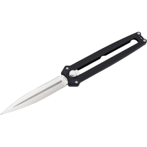 Boker Knives Slike Pocket Knife 2.99" Dagger D2 Satin Blade G-10 Handle Black - Boker Knives