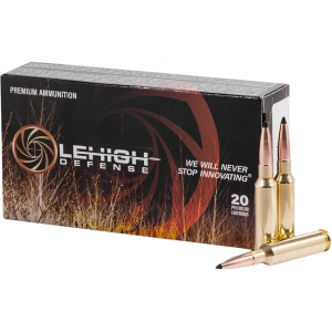 igh Defense Tipped Maximum Expansion 6.5 Creedmoor 120 Grain Polymer Tip Lead Free Box Of 20 Ammo