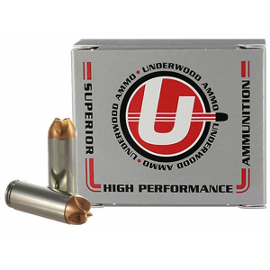 Underwood 50 Action Express Ammo 230 Grain Lehigh Xtreme Defense Fluted Lead Free Box of 20 - Underwood Ammunition