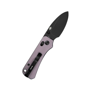 CIVIVI Baby Banter 2 Pocket Knife 2.34" Drop Point Nitro-V Black Stonewash Blade Aluminum Handle Purple - Civivi