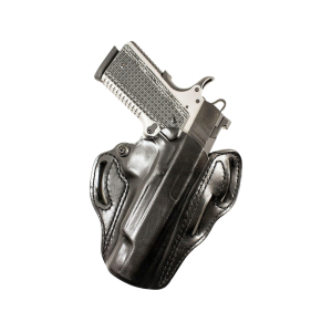 DESANTIS GUNHIDE Speed Scabbard Outside the Waistband Holster Left Hand Springfield Echelon 4.0C Leather Black