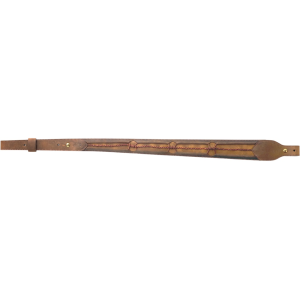 Browning Barbed Wire Leather Rifle Sling Brown - Browning