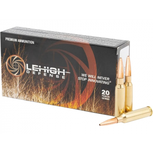 igh Defense Controlled Chaos 6.5 Creedmoor 130 Grain Fragmenting Hollow Point Lead Free Box Of 20 Ammo