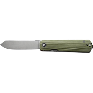 CIVIVI Sendy Pocket Knife 2.83" Clip/Spey Nitro-V Satin Blade G-10 Handle Green - Civivi