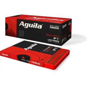 Aguila Small Pistol Primers #1-1/2 Box of 1000 - Aguila