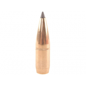 FACTORY SECOND BULLETS Factory Second 338 Caliber (338 Diameter) Bullets 225 Grain Polymer Tip with Cannelure Box of 100 (Bulk Packaged)