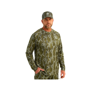 NOMAD Men's Mirage Long Sleeve T Shirt Mossy Oak Bottomland 2XL