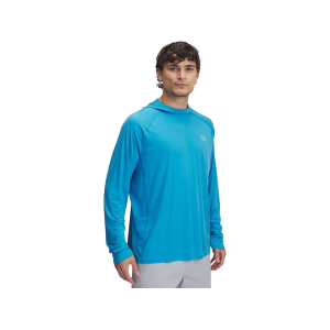 UNDER ARMOUR Men's Fish Elite Hoodie Ether Blue/Stream Medium