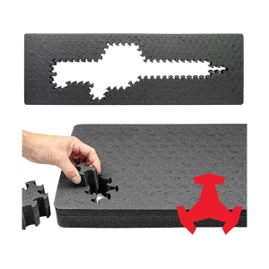 Eylar Ragar Crosslinked Foam Insert for Hard Cases 41.75" x 13.5" - Eylar
