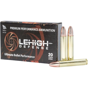 Lehigh Defense Maximum Expansion 350 Legend Ammo 150 Grain Solid Hollow Point Lead Free Box of 20 - Lehigh Defense
