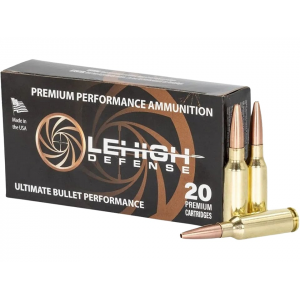 igh Defense Controlled Chaos 6mm Advanced Rifle Cartridge (6mm ARC) 85 Grain Fragmenting Hollow Point Lead Free Box Of 20 Ammo