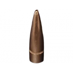 FACTORY SECOND BULLETS Factory Second Match 338 Caliber (338 Diameter) Bullets 175 Grain Jacketed Hollow Point with Cannelure Box of 100 (Bulk Packaged)