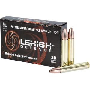 Lehigh Defense Controlled Chaos 350 Legend Ammo 165 Grain Fragmenting Hollow Point Lead Free Box of 20 - Lehigh Defense