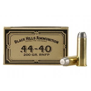 ck Hills Cowboy Action 44-40 WCF 200 Grain Flat Nose Box Of 50 Ammo