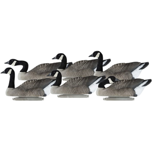 Dakota Decoys X-treme Fully Flocked Floater Canada Goose Decoys 6PK