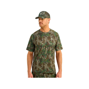 NOMAD Men's Mirage Short Sleeve T Shirt Mossy Oak Greenleaf 2XL