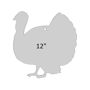 Birchwood Casey AR500 Steel Target Turkey - Birchwood Casey