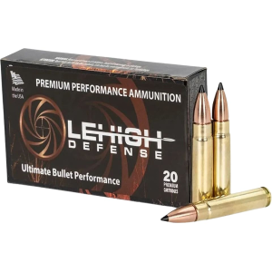 Lehigh Defense Tipped Controlled Chaos 300 HAMR Ammo 125 Grain Polymer Tip Lead Free Box of 20 - Lehigh Defense