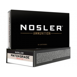 NOSLER Match Grade 22 Creedmoor Ammo 85 Grain NOSLER Rdf Jacketed Hollow Point Box Of 20 540415129780 771885