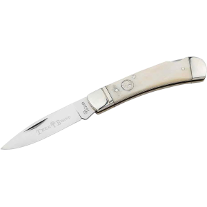 Boker Knives Traditional Series 2.0 Gentleman's Lockback Pocket Knife 2.95" Drop Point D2 Satin Blade Bone Handle White - Boker Knives