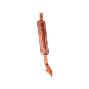 HUNTER Quick-Adjust Sling with Basketweave Design Leather Rifle Sling Brown