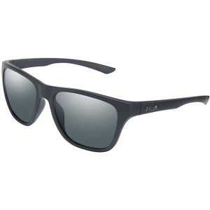 Huk Men's Swivel Polarized Sunglasses Matte Black Frame Gray Lens - Huk