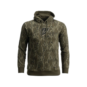 BLOCKER OUTDOORS Men's Finisher Turkey Hoodie Mossy Oak Bottomland XL