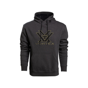 VORTEX OPTICS Men's Comfort Hoodie Charcoal Heather 2XL