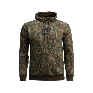 BLOCKER OUTDOORS Men's Finisher Turkey Hoodie Mossy Oak Greenleaf Medium