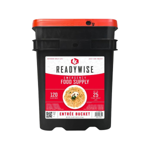 ReadyWise Stocking Up 120 Serving Entree Only Freeze Dried Food Bucket - Readywise