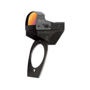 Burris Speed Bead Red Dot Sight 8 MOA Dot with Integral Stock Receiver Spacer Mount Benelli M2, Montefeltro, Ultra Light Matte Black - Burris