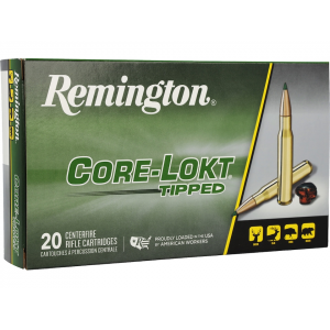 Remington Core-Lokt Tipped 7mm-08 Remington Ammo 140 Grain Polymer Tip Box of 20 - Remington