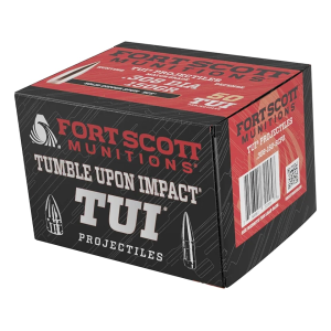 Fort Scott Munition SCP2 TUI 30 Caliber (308 Diameter) Bullets 150 Grain Solid Box of 50 - Fort Scott Munitions