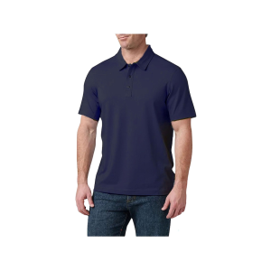 5.11 Men's Archer Crest Polo Pacific Navy Large