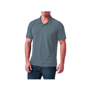 5.11 Men's Paramount Crest Polo Blue Agave Large