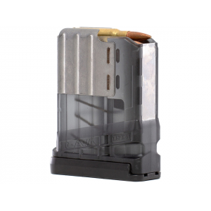 Lancer Systems L7 AWM Advanced Warfighter Magazine LR-308, SR-25 308 Winchester 5-Round Polymer Translucent Smoke - Lancer Systems