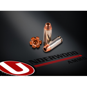 UNDERWOOD 10mm Auto Ammo 155 Grain Barnes Tac-xp Solid Hollow Point Lead Free Box Of 20 816874023874 382378