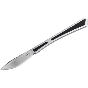 Boker Knives Scalpel Fixed Blade Knife 1.65" Drop Point D2 Satin Blade D2 Handle Black - Boker Knives