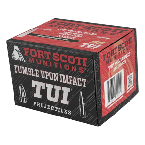 Fort Scott Munition SCP2 TUI 7mm, 284 Caliber (284 Diameter) Bullets 150 Grain Solid Box of 50 - Fort Scott Munitions