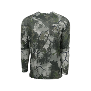 Kings Camo Men's Hunter Long Sleeve Crew Neck T Shirt KC Ultra 2XL - Kings Camo