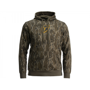 BLOCKER OUTDOORS Men's Fused Shield Hoodie Mossy Oak Original Bottomland 2XL
