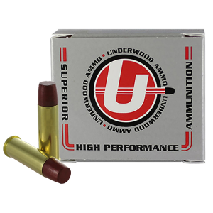 816874022198 UNDERWOOD 41 Remington Magnum Ammo 265 Grain Flat Nose Box Of 20 816874022198 655907
