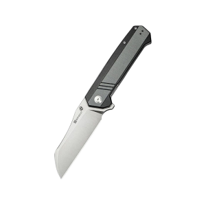 Sencut Draxor Pocket Knife 3.7" Sheepsfoot 9Cr18MoV Satin Blade G-10 Handle Gray - Sencut