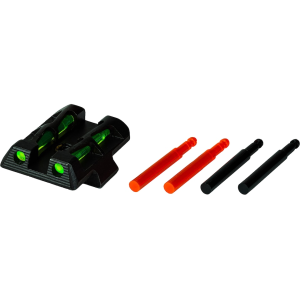 HIVIZ LiteWave Rear Sight for Glock 42, 43, 43X, 48 Green/Red/Black