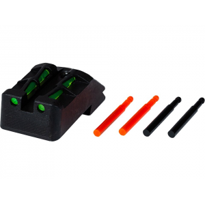 HIVIZ LiteWave Rear Sight for Kimber 1911 Green/Red/Black - Hiviz