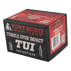 Fort Scott Munition SCP TUI 6mm, 243 Caliber (243 Diameter) Bullets 58 Grain Solid Box of 50 - Fort Scott Munitions