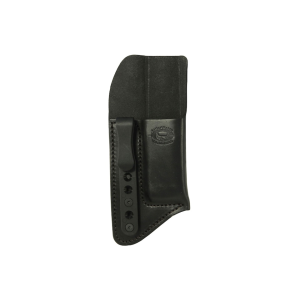 Comp-Tac Minotaur Concealment Magazine Pouch IWB with Black Belt Clip 1-1/2" Left Hand Small Single Stack 9mm, 40 S&W, 45 ACP, 1911, Ruger LC9, Springfield XDS, Black - Comp-Tac