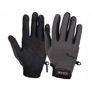 Kings Camo Men's XKG Mid Weight Hunting Gloves Poly Charcoal XL - 